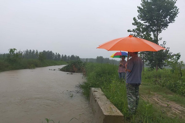 霍邱县岔路镇防汛抗洪纪实(一)