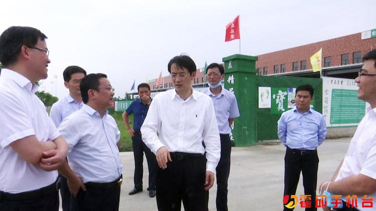 市委副书记代市长潘东旭来我县调研工作