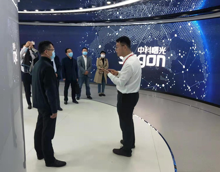 王俊带队赴北京华宇科技有限公司考察招商引资项目
