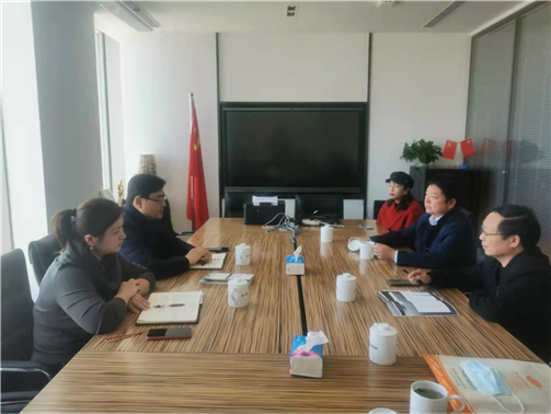 张彦到上海昊元商业管理公司考察