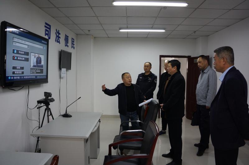 李家响调研社区矫正法律援助等工作