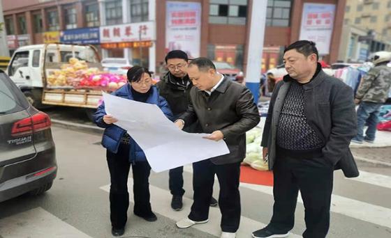 段贤柱谋划城区重点建设项目