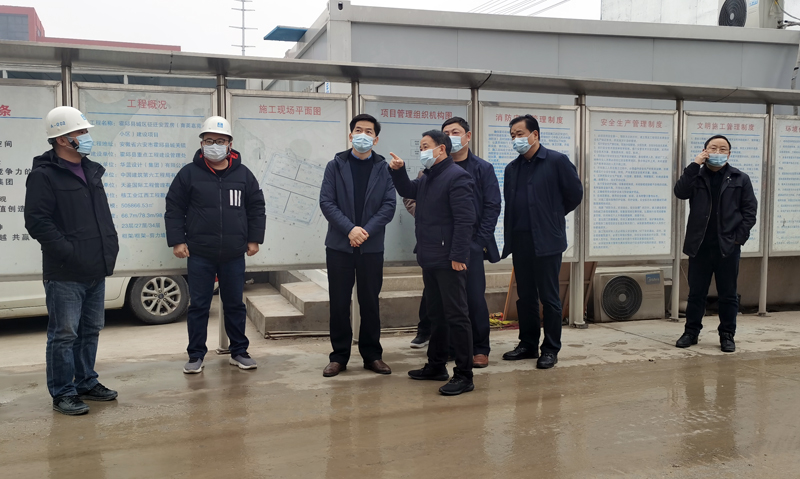 罗文督查城区重点工程建设工作_霍邱县人民政府