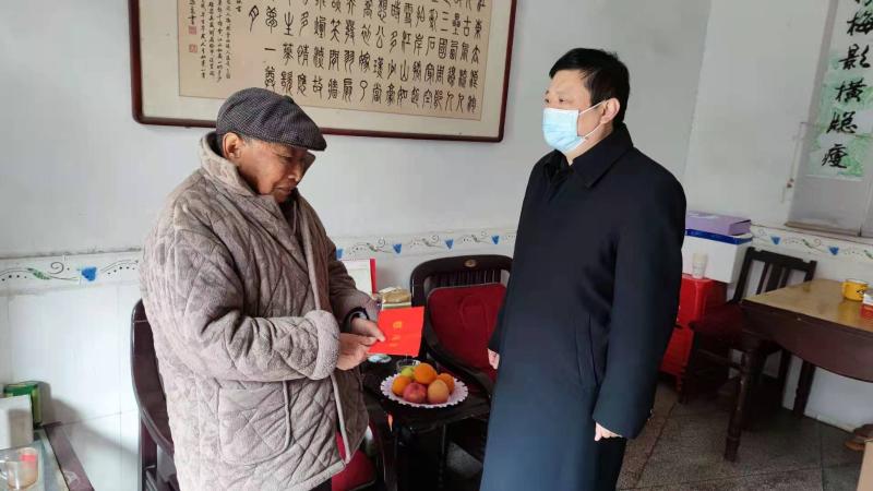 李家响开展2021年春节走访慰问活动