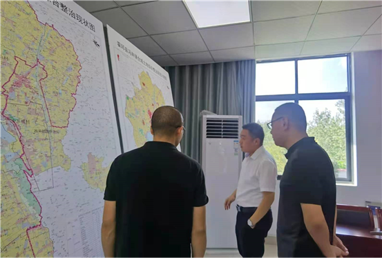 刘博到冯井镇督查全域土地综合整治工作