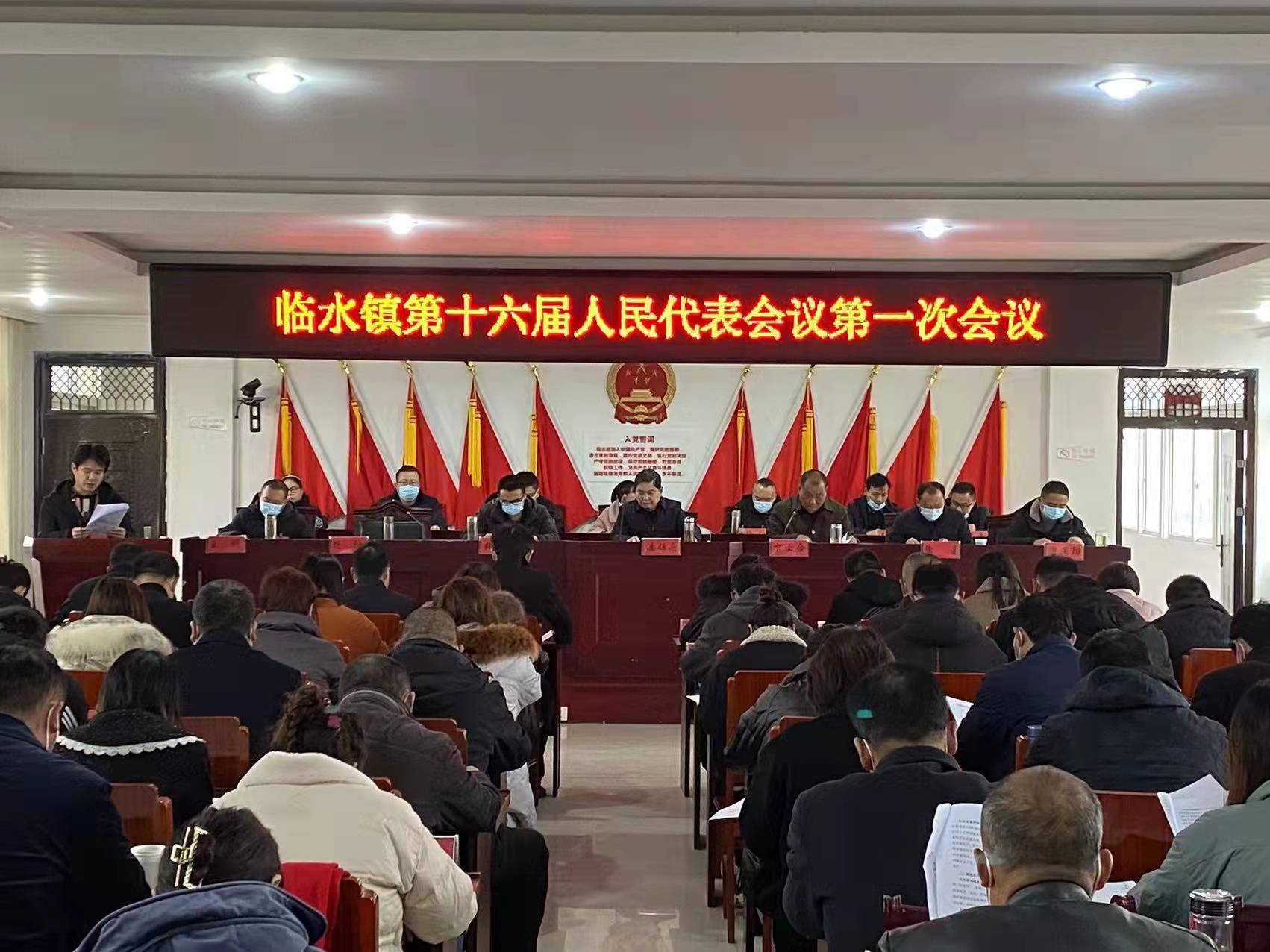 霍邱县临水镇召开第十六届人民代表大会第一次会议