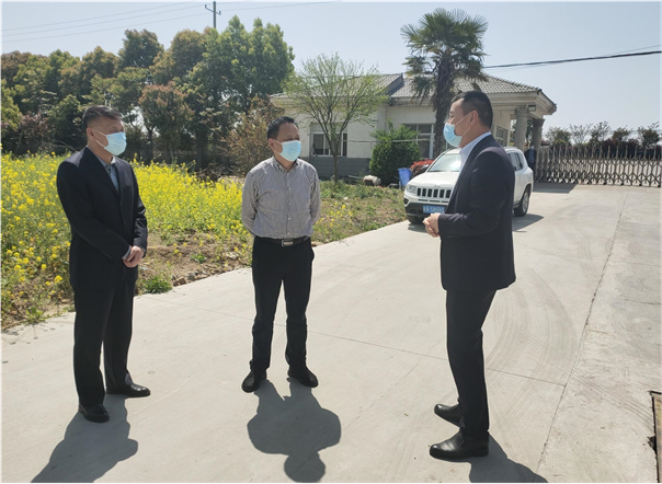 田维胜先后来到安徽牧翔禽业,冠淮食品,徽沼可再生能