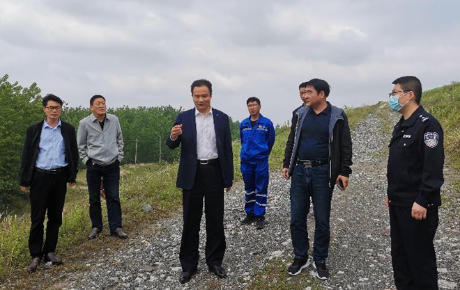 石康生督查地下矿山和尾矿库汛前安全生产工作