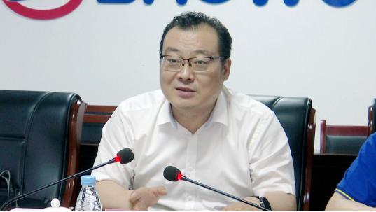 刘洪洁一行先后来到六安钢铁控股集团有限公司,安徽金安矿业有限公司