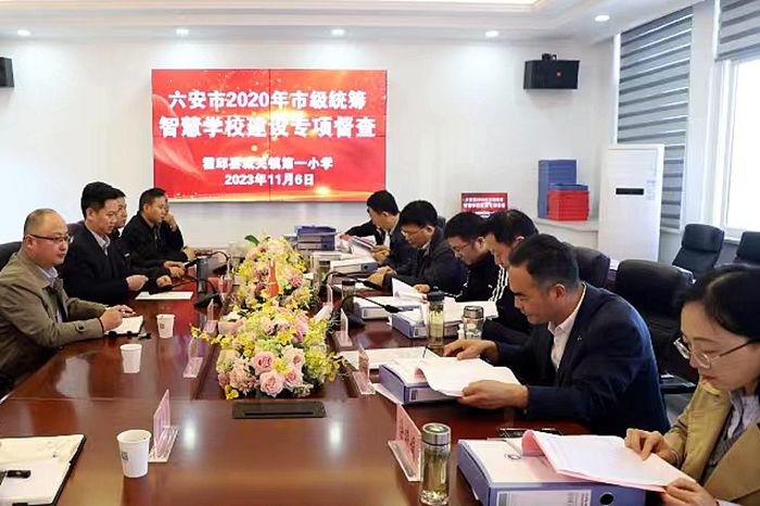 市教育局督查我县智慧学校工作